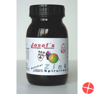 Zink Spirulina Josefs Tabletten 400mg 100 Stück