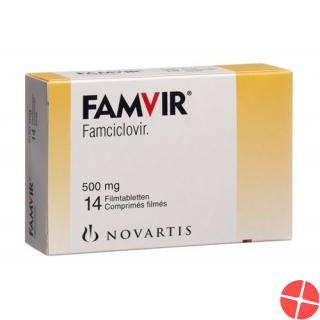Famvir Tabletten 500mg 21 Stück