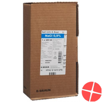 NaCl Braun 0.9% O Best 10 Ecofl Pl 500ml