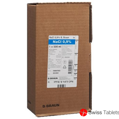 NaCl Braun 0.9% O Best 10 Ecofl Pl 500ml buy online