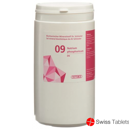 Phytomed Schüssler Nr. 9 Natr Phos Tabletten D 6 50g buy online