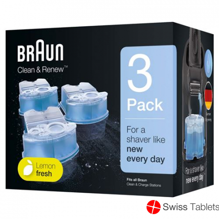 Braun Reinigungskartusche Syncro/activator 3 Stück buy online