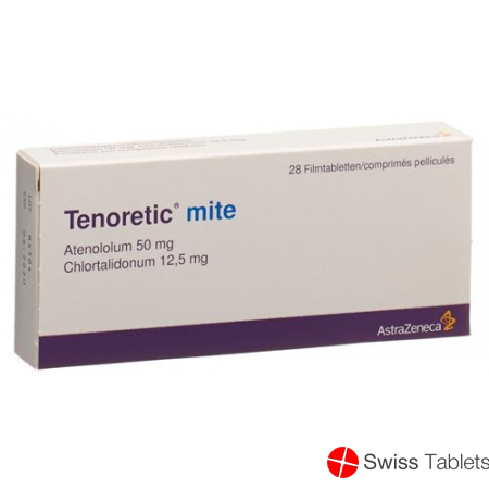 Tenoretic Mite Tabletten 50/12.5 98 Stück buy online Tenoretic Mite Tabletten 50/12.5 98 Stück buy online