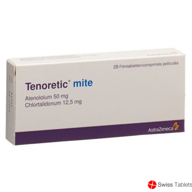 Tenoretic Mite Tabletten 50/12.5 98 Stück buy online Tenoretic Mite Tabletten 50/12.5 98 Stück buy online