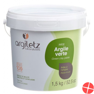 Argiletz Heilerde Grün Paste Topf 1.5kg