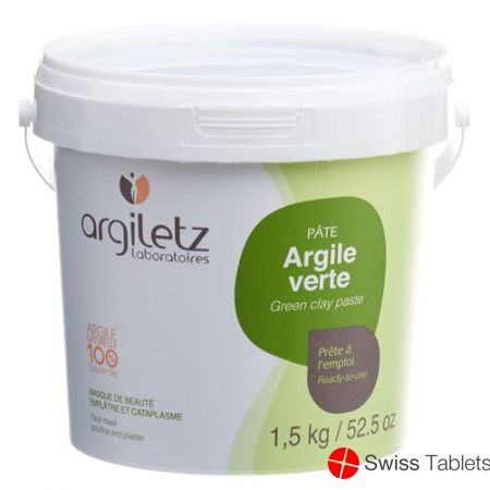 Argiletz Heilerde Grün Paste Topf 1.5kg buy online