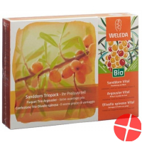 Weleda Sanddorn Vital Sirup Trio 3 Flasche 200ml