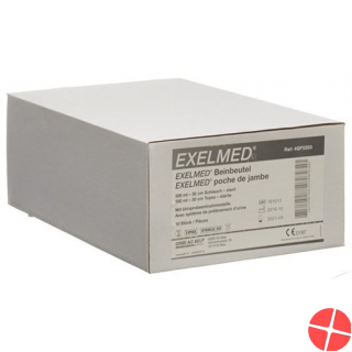 Exelmed Set 10x Beinbeut 500ml 30cm +1 Paa Halteba