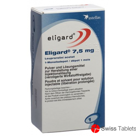 Eligard 7.5mg Thermo Traypacks Injektionskit 3 Stück buy online