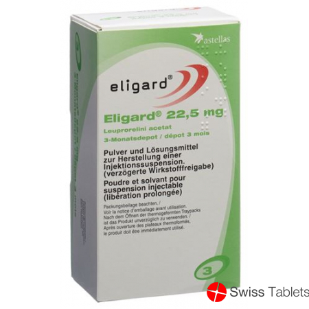 Eligard 22.5mg Thermo Traypacks Injektionskit 2 Stück buy online