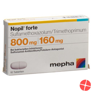 Nopil Forte Tabletten 800/160mg 50 Stück