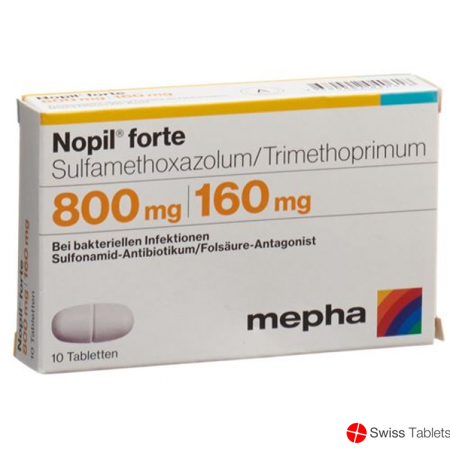 Nopil Forte Tabletten 800/160mg 50 Stück buy online