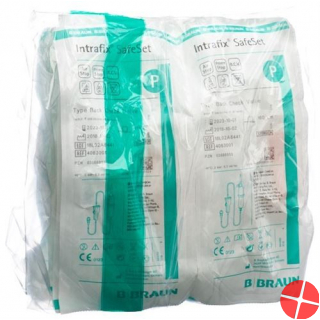 Intrafix Safeset 180cm mit Rückschlagventil 100 Stück