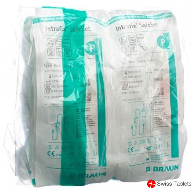 Intrafix Safeset 180cm mit Rückschlagventil 100 Stück buy online