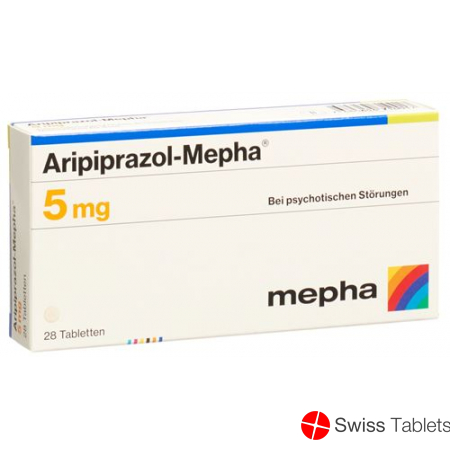Aripiprazole 5 mg tbl Mepha 98 pcs