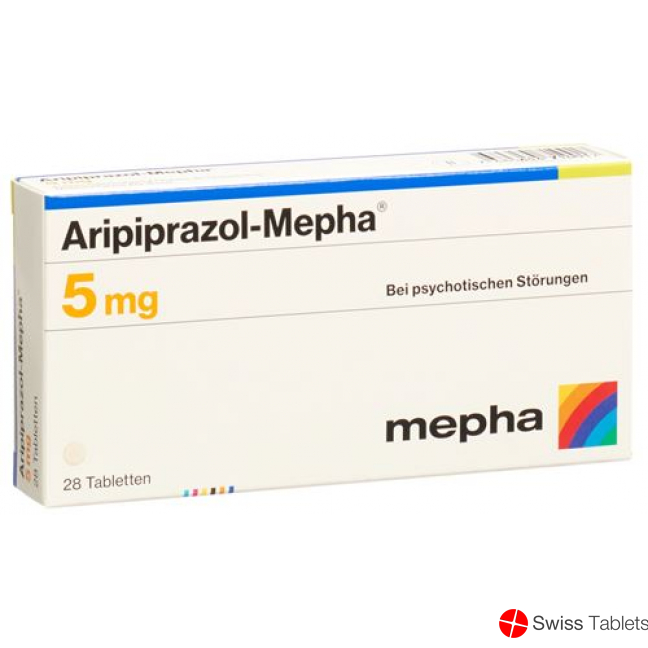 Aripiprazole 5 mg tbl Mepha 98 pcs