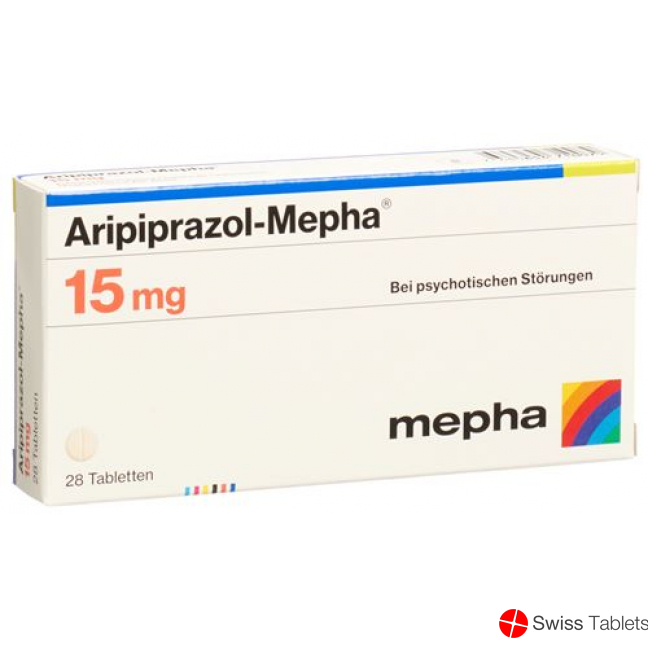 Aripiprazole Mepha tbl 15 mg 98 pcs