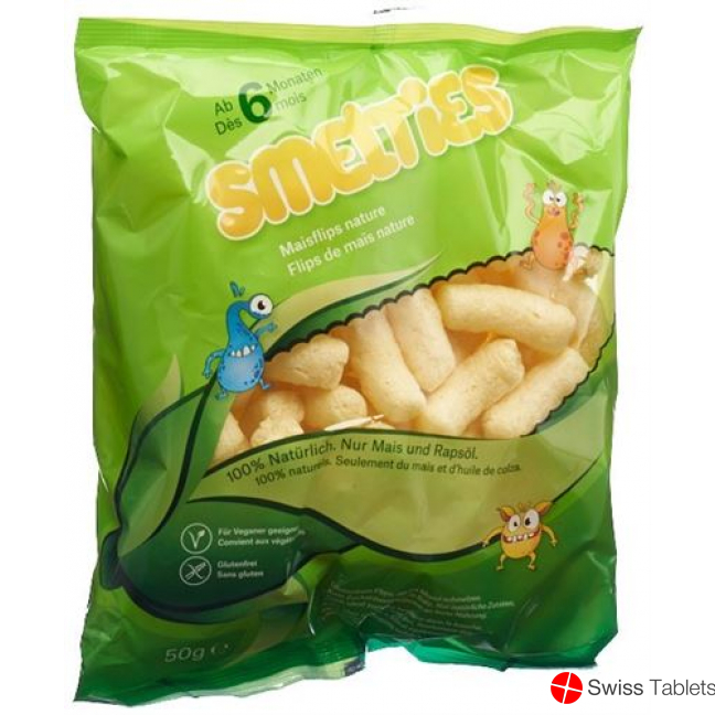 Smelties nature maize rods 27 x 50 g