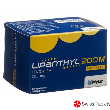 Lipanthyl 200 M Kaps 200 mg 30 pcs