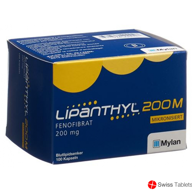 Lipanthyl 200 M Kaps 200 mg 30 pcs