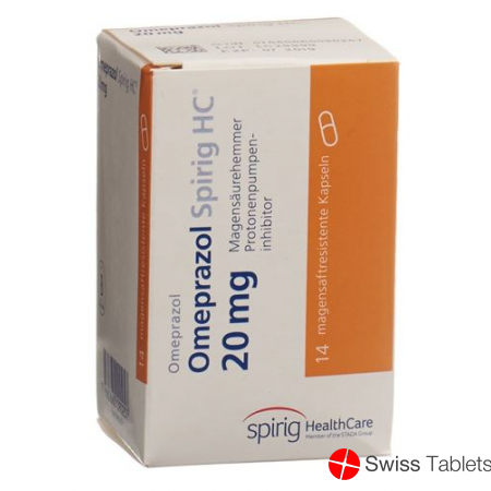 Omeprazol Spirig HC Kapseln 20mg Dose 28 Stück buy online
