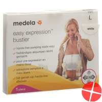 Medela Easy Expression Bustier L White Medela Easy Expression Bustier L White
