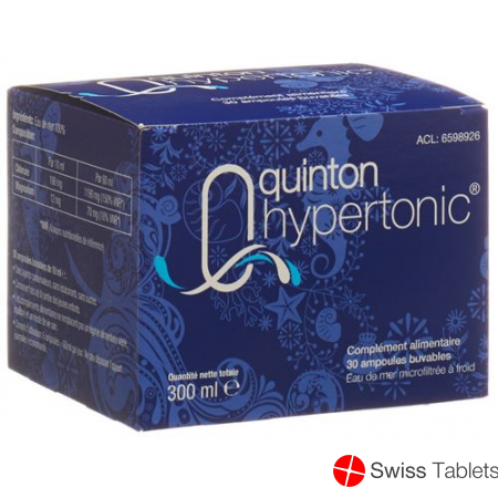 Quinton Hypertonic 21g/l Ampullen 24 Stück buy online