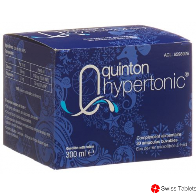 Quinton Hypertonic 21g/l Ampullen 24 Stück buy online