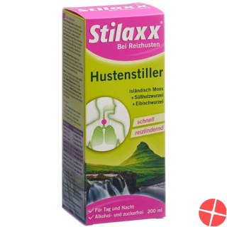 Stilaxx Hustenstiller Sirup Erwachsene Flasche 200ml