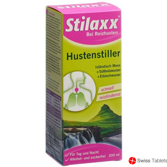 Stilaxx Hustenstiller Sirup Erwachsene Flasche 200ml buy online