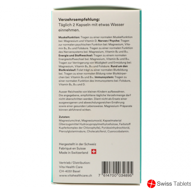 Vita Relax (Vita Mag) 120 capsules