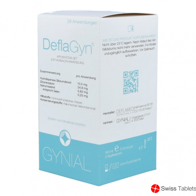 DeflaGyn Vaginal Gel (28 application) 150 ml