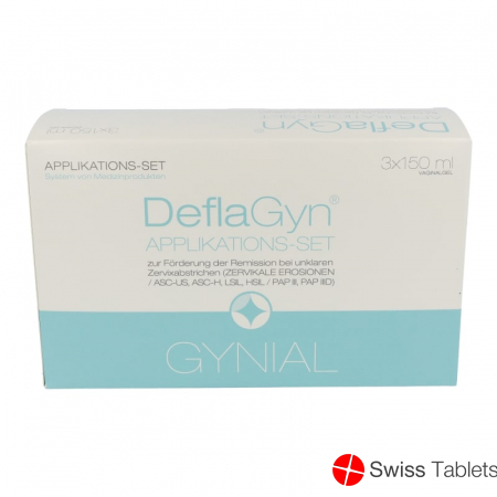 DeflaGyn Vaginal Gel (3x28 application) 3 x 150 ml