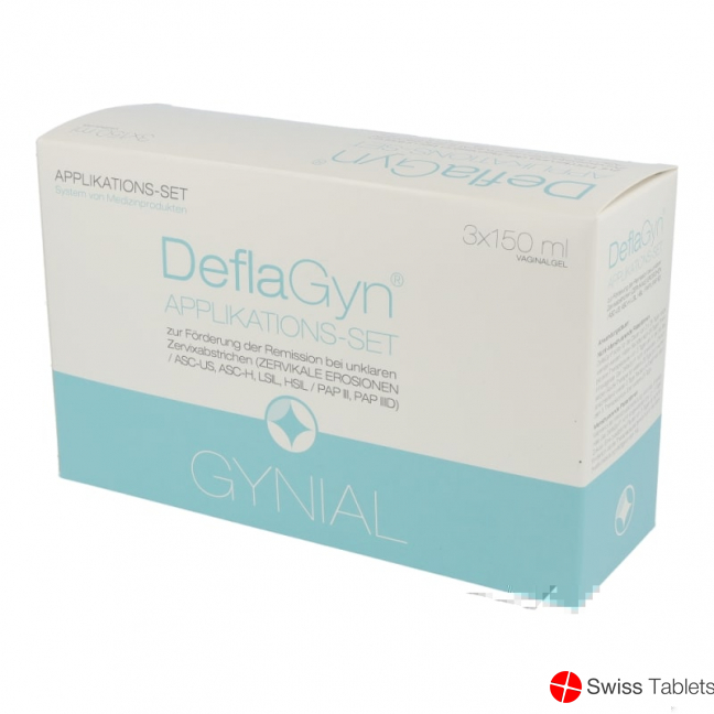 DeflaGyn Vaginal Gel (3x28 application) 3 x 150 ml