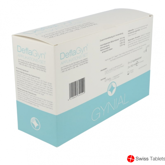 DeflaGyn Vaginal Gel (3x28 application) 3 x 150 ml