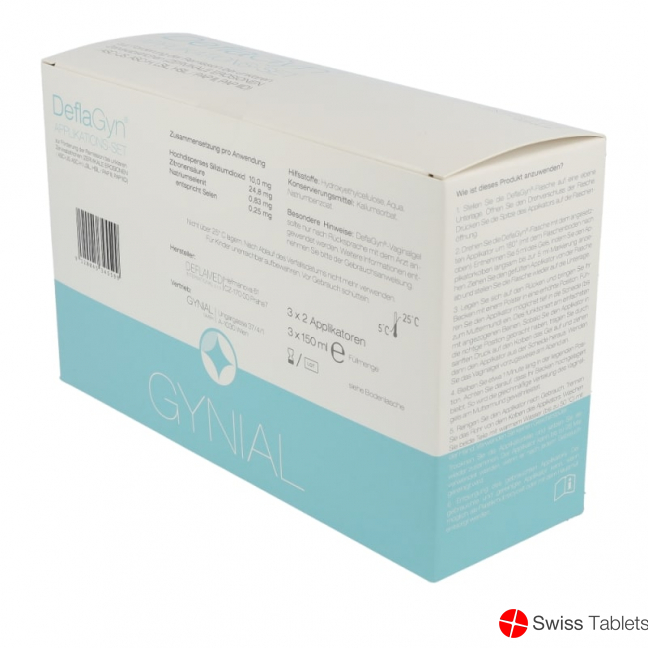 DeflaGyn Vaginal Gel (3x28 application) 3 x 150 ml