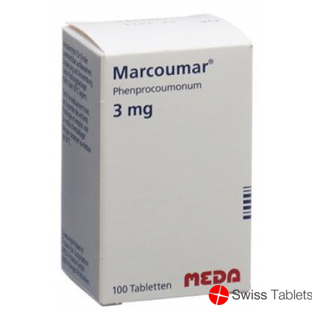 Marcoumar Tabl 3 mg Plast Fl 100 Stk