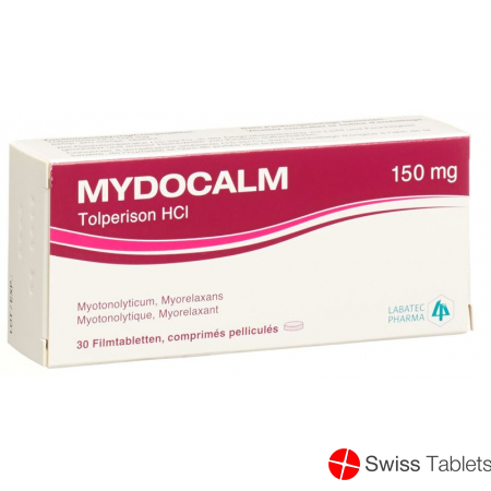 Mydocalm Filmtabletten 150mg 30 Stück buy online