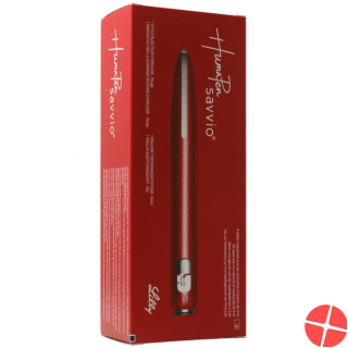 HumaPen Savvio Pen for insulin injections red
