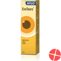 EvoTears eye drops dropper bottle 3 ml