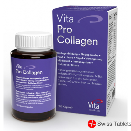 Vita Pro Collagen Kapseln Glas 90 Stück buy online