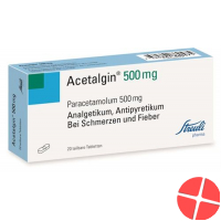 Acetalgin 500mg 20 Tabletten