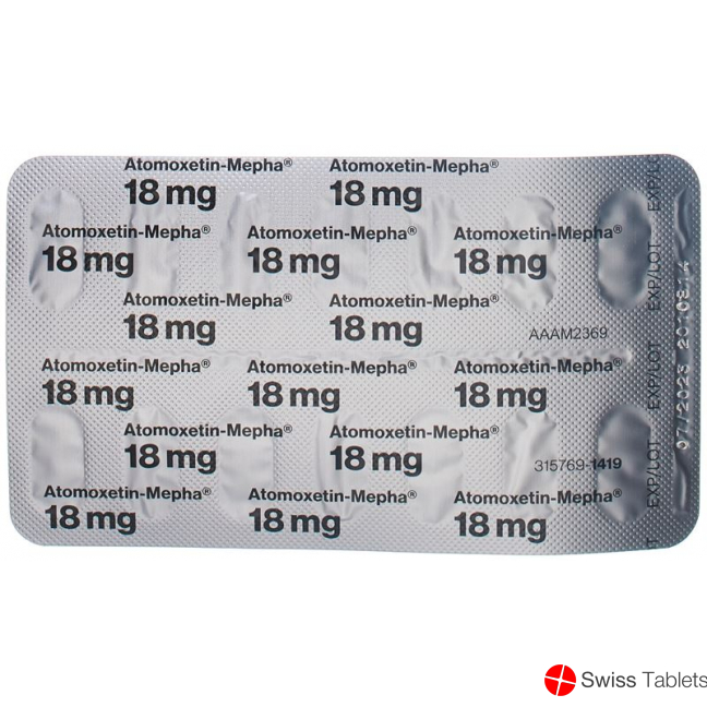 Atomoxetin Mepha Kapseln 18mg 7 Stück buy online