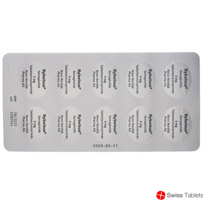 Rybelsus 3 mg 30 tablets