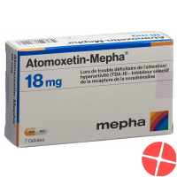 ATOMOXETIN Mepha Kaps 18 mg ATOMOXETIN Mepha Kaps 18 mg