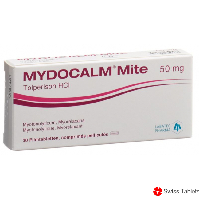 MYDOCALM mite Filmtabl 50 mg