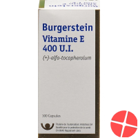 BURGERSTEIN Vitamin E capsules 400 IE