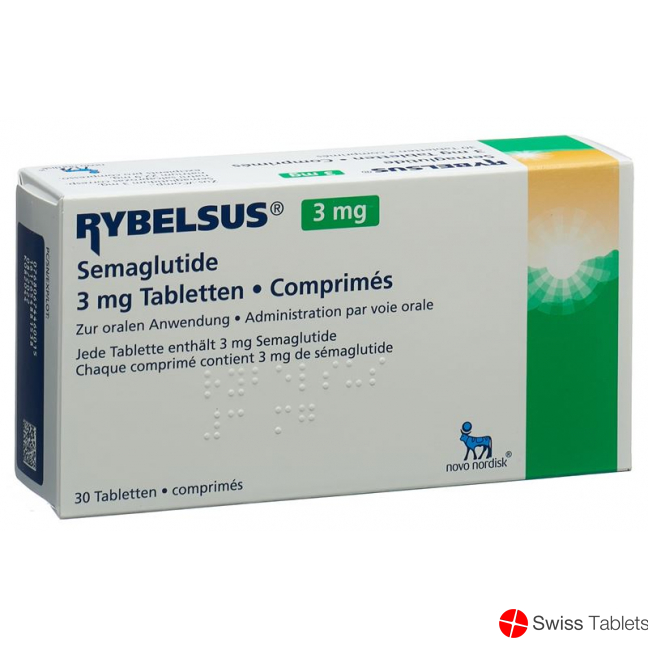 Rybelsus 3 mg 30 tablets