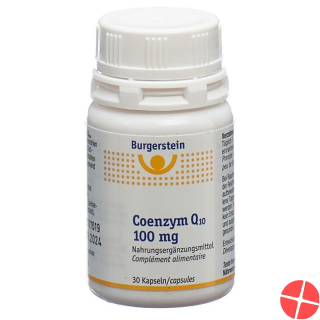 Burgerstein Coenzym Q10 capsules 100 mg Ds 30 pieces