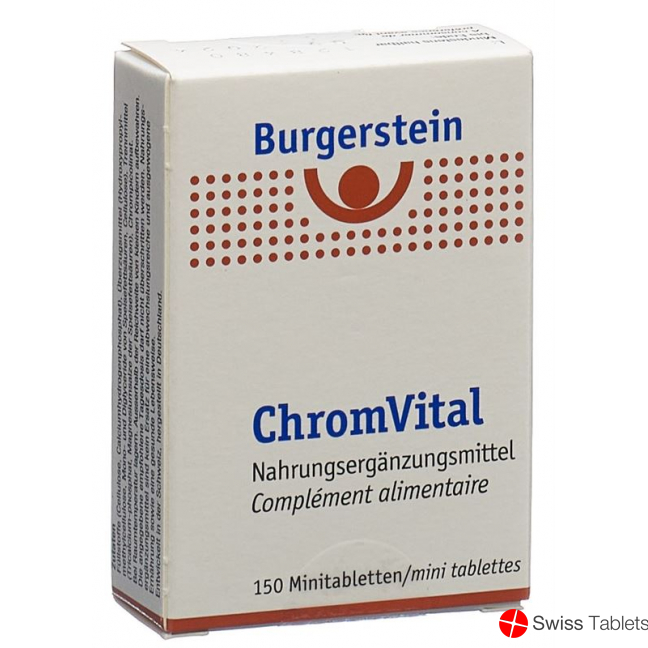 BURGERSTEIN Chromvital tablets buy online